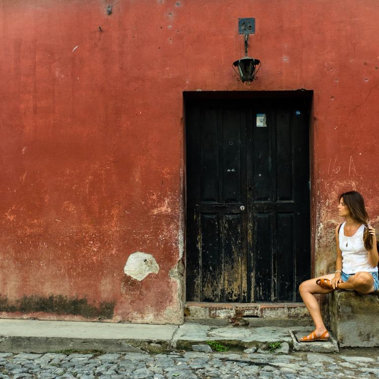 Générosité. Antigua,Guatemala, juin 2014.